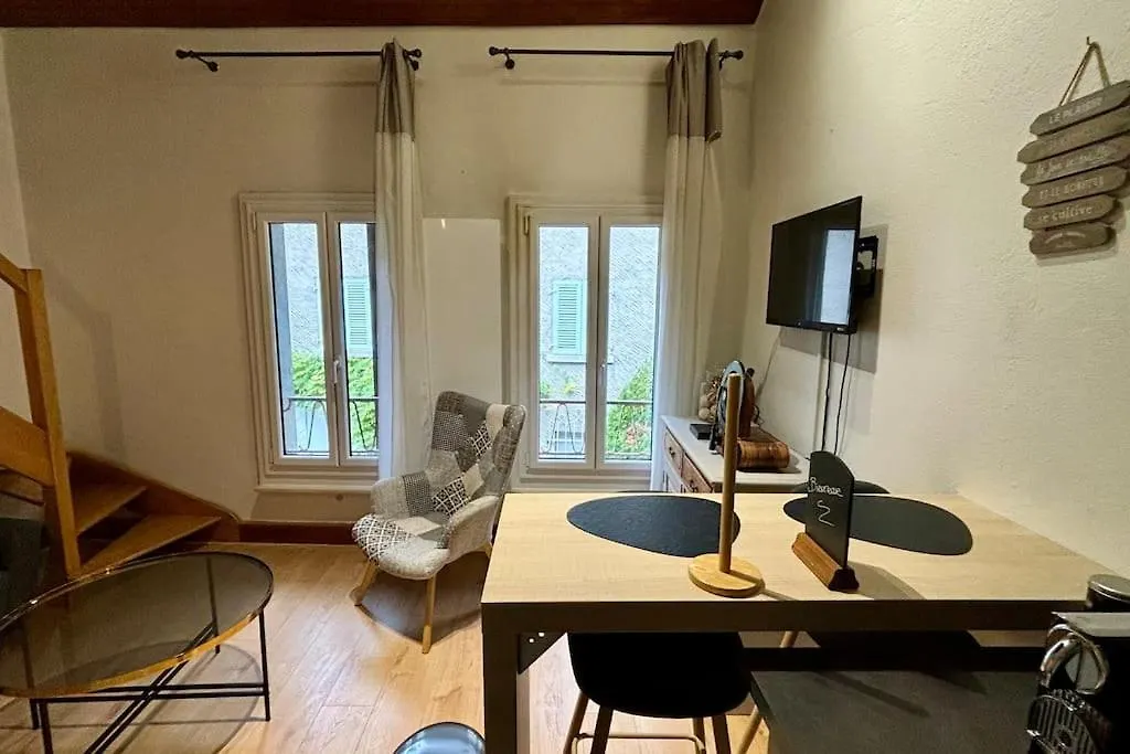 Charmant T2 En Duplex Avec Vue Sur Le Lac Leman Apartment Nernier 0*,  France